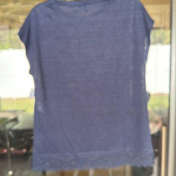Allude 100% Linen ladies top, size l, 🆕 - Picture 5 of 6